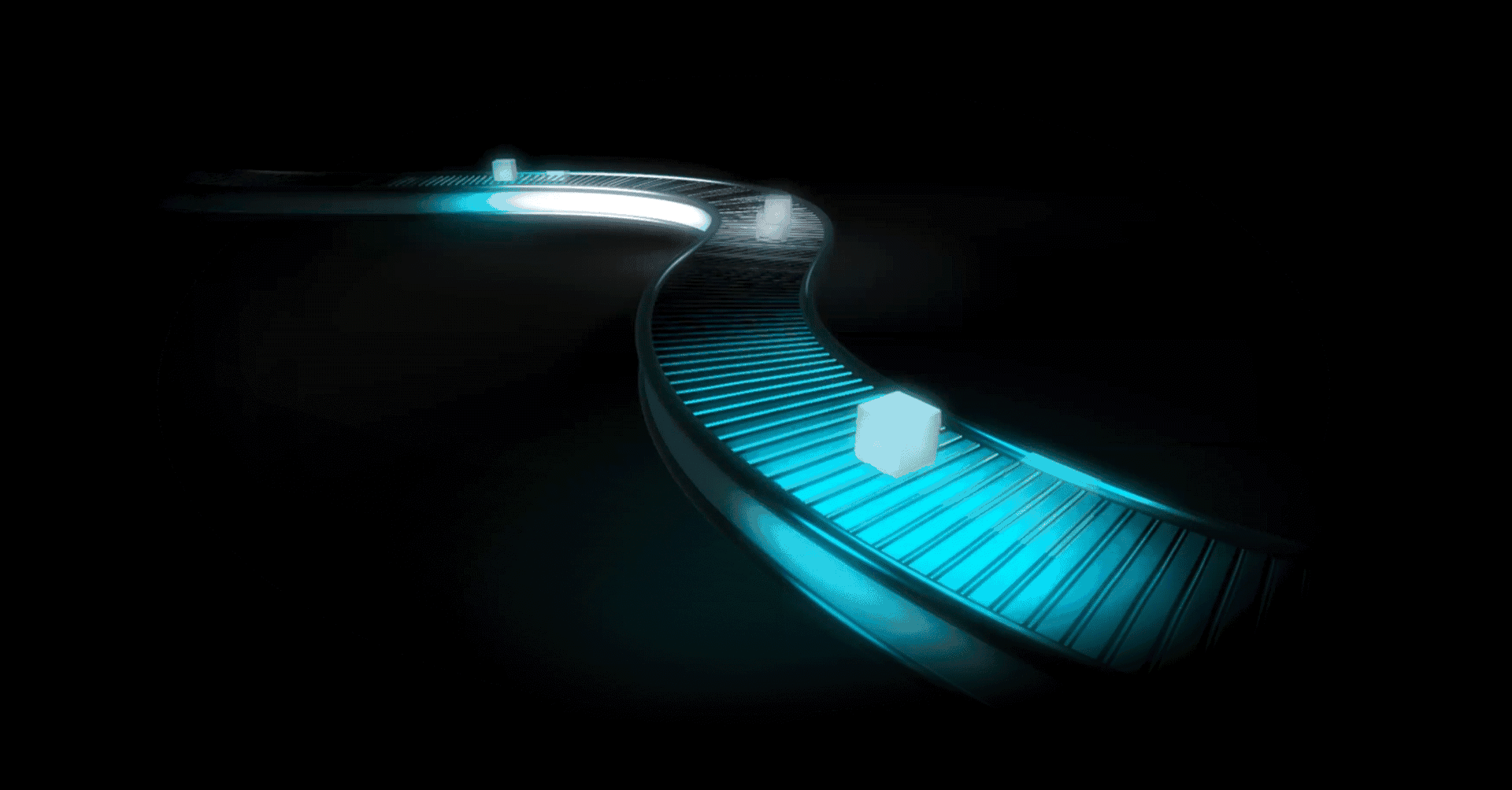 Conveyor belt animation